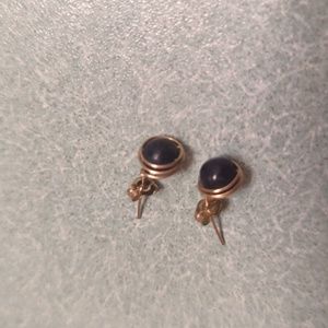 Lapis lazuli+ gold wire earrings (bundle me!)